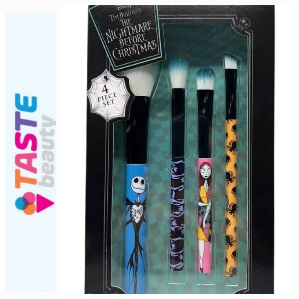 Taste Beauty X The Nightmare Before Christmas Makeup Brush Set